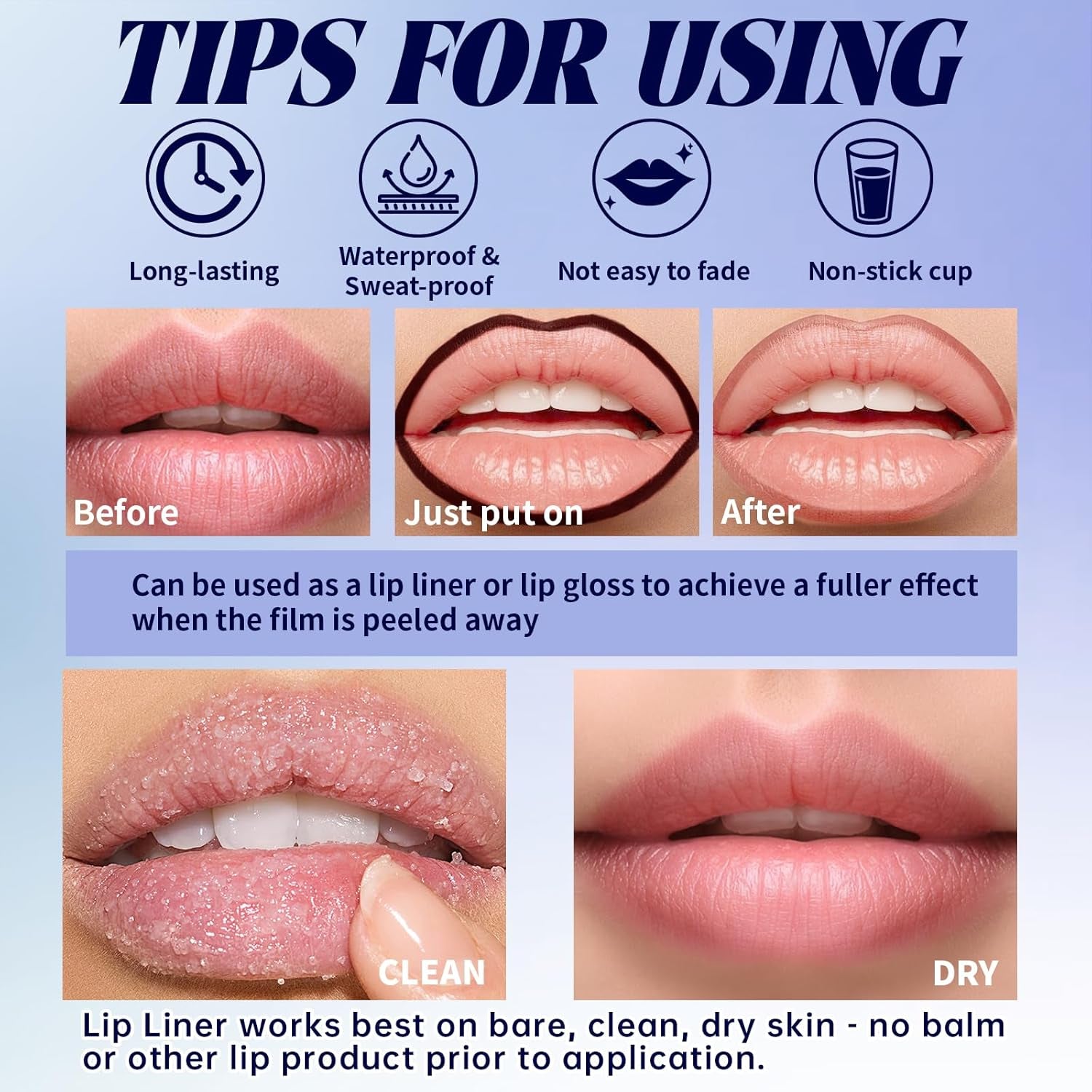  Peel-Off Lip Liner